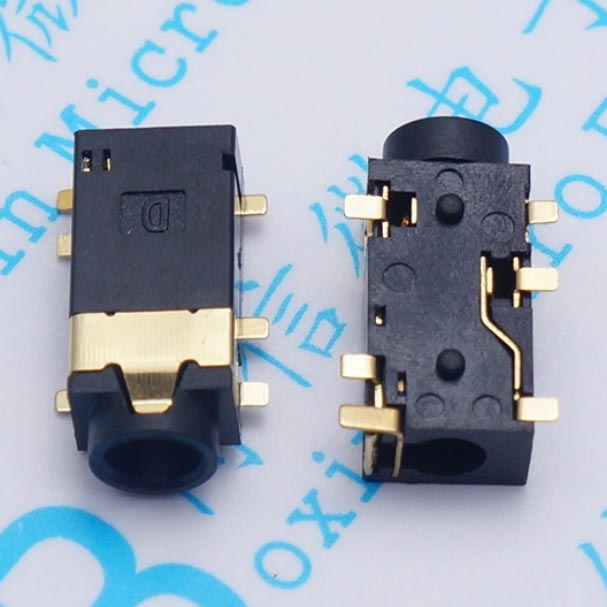 Аудиоразъем Jack 3.5 мм PJ-342 (6-пиновый, мама)