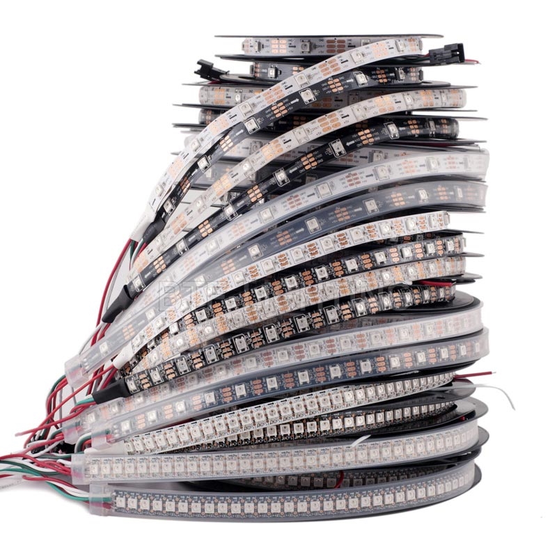 Лента светодиодная RGB адресная на WS2812B (5V)